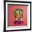 Arranged Vegetables Creating a Face-DLILLC-Framed Photographic Print