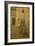 Arrangement in Flesh Color and Grey: the Chinese Screen-James Abbott McNeill Whistler-Framed Giclee Print