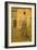 Arrangement in Flesh Color and Grey: the Chinese Screen-James Abbott McNeill Whistler-Framed Giclee Print