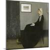 Arrangement in Grey and Black No. 1-James Abbott McNeill Whistler-Mounted Giclee Print