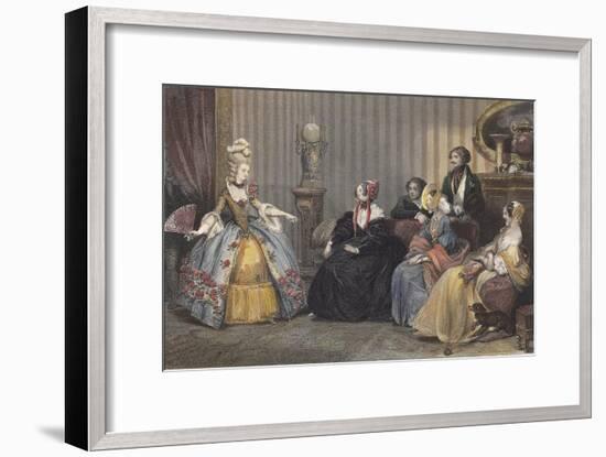 Arrangements for the Ball at the Opera-Eugene Roger-Framed Giclee Print