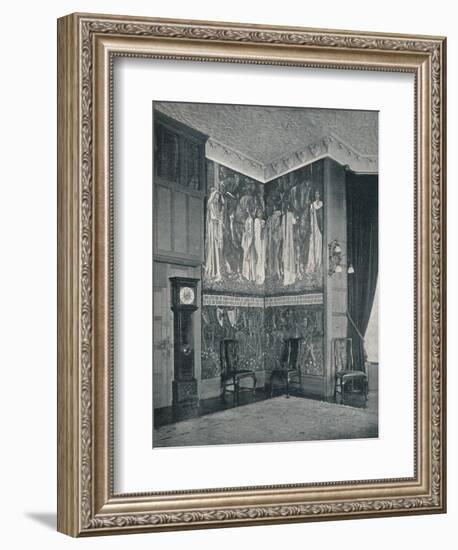 'Arras Tapestry at Stanmore Hall', 1898-9-Unknown-Framed Photographic Print