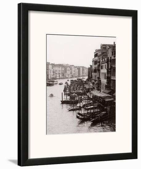 Array of Boats, Venice-Cyndi Schick-Framed Art Print