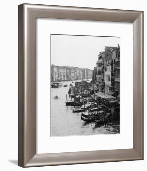 Array of Boats, Venice-Cyndi Schick-Framed Giclee Print