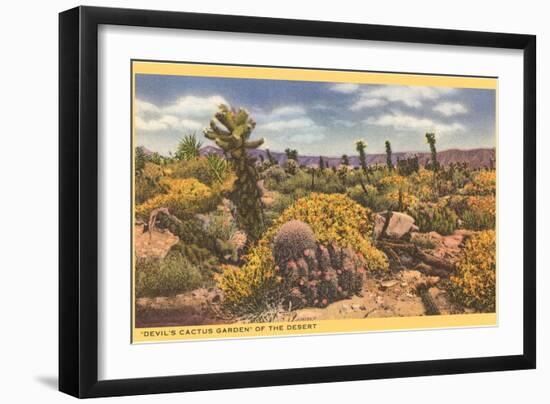 Array of Cacti--Framed Art Print