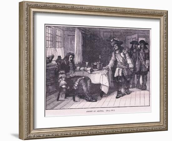 Arrest of Argyll Ad 1661-Walter Stanley Paget-Framed Giclee Print