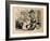 'Arrest of Lord Hastings and Lord Stanley',-John Leech-Framed Giclee Print