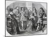 Arrest of Nicolas Fouquet Superintendent of Finance-Felix Philippoteaux-Mounted Giclee Print