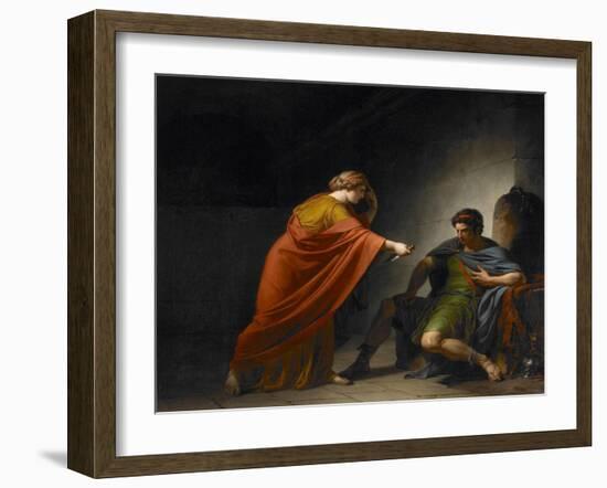 Arria and Paetus, 1784-Francois Andre Vincent-Framed Giclee Print
