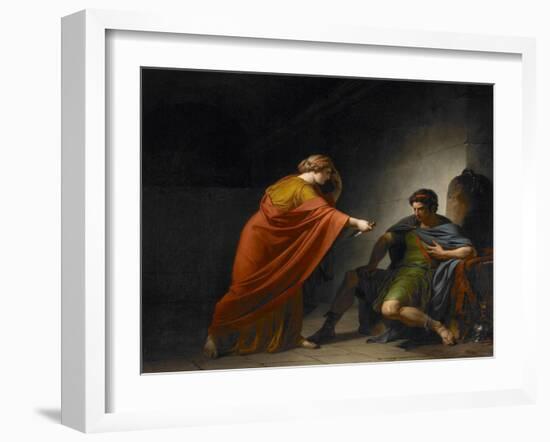 Arria and Paetus, 1784-Francois Andre Vincent-Framed Giclee Print