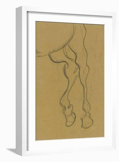 Arrière train d'un cheval-Vincent van Gogh-Framed Giclee Print