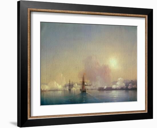 Arrival Into Sebastopol Bay, 1852-Ivan Konstantinovich Aivazovsky-Framed Giclee Print