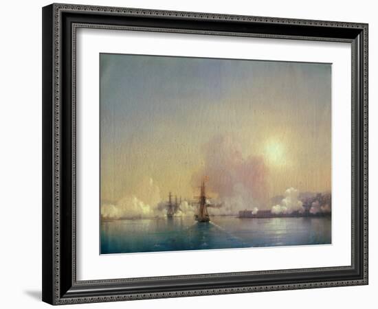 Arrival Into Sebastopol Bay, 1852-Ivan Konstantinovich Aivazovsky-Framed Giclee Print