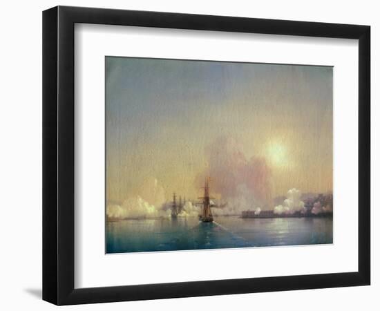 Arrival Into Sebastopol Bay, 1852-Ivan Konstantinovich Aivazovsky-Framed Giclee Print