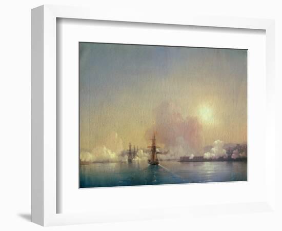 Arrival Into Sebastopol Bay, 1852-Ivan Konstantinovich Aivazovsky-Framed Giclee Print