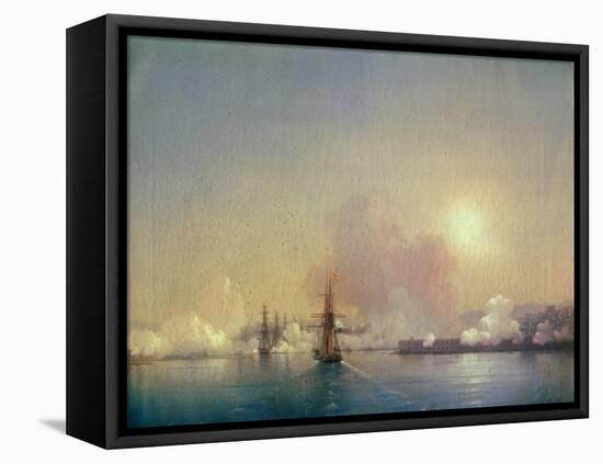 Arrival Into Sebastopol Bay, 1852-Ivan Konstantinovich Aivazovsky-Framed Premier Image Canvas