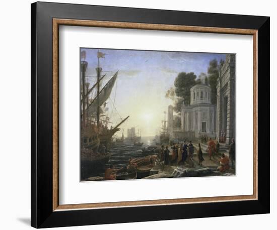 Arrival of Cleopatra-Claude Lorraine-Framed Giclee Print