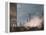 Arrival of Empress Elisabeth of Austria in Venice-Ippolito Caffi-Framed Premier Image Canvas