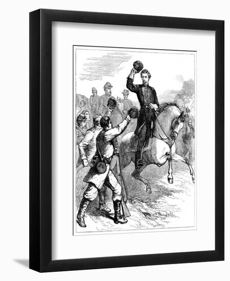 Arrival of General Mcclellan at Williamsburg, Virginia, 1862-null-Framed Giclee Print