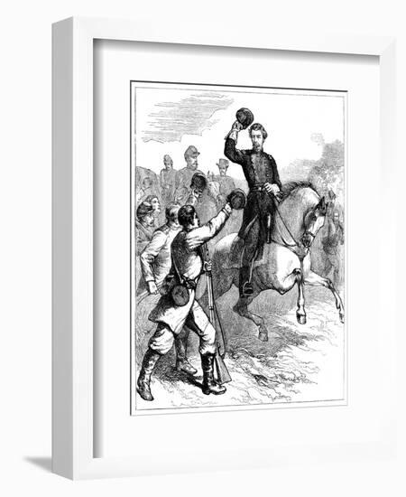 Arrival of General Mcclellan at Williamsburg, Virginia, 1862-null-Framed Giclee Print