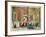 Arrival of Pope Pius IX on the Sedia Gestatoria at the Opening of the First Vatican Council-null-Framed Giclee Print