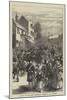 Arrival of the First Middlesex Artillery at Cuckfield-null-Mounted Giclee Print