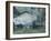 Arrival of the Normandy Train, Gare Saint-Lazare, 1877-Claude Monet-Framed Giclee Print