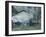 Arrival of the Normandy Train, Gare Saint-Lazare, 1877-Claude Monet-Framed Giclee Print