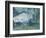 Arrival of the Normandy Train, Gare Saint-Lazare-Claude Monet-Framed Giclee Print