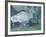 Arrival of the Normandy Train, Gare Saint-Lazare-Claude Monet-Framed Giclee Print