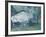 Arrival of the Normandy Train, Gare Saint-Lazare-Claude Monet-Framed Giclee Print