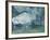 Arrival of the Normandy Train, Gare Saint-Lazare-Claude Monet-Framed Giclee Print