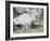 Arrival of the Normandy Train, Gare Saint-Lazare-Claude Monet-Framed Art Print