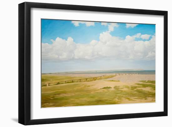 Arrival, Sandwich Bay, 2014 (Oil on Canvas)-Peter Breeden-Framed Giclee Print