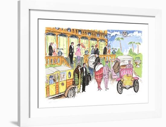 Arrival Scene-Edward Plunkett-Framed Collectable Print