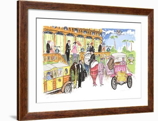 Arrival Scene-Edward Plunkett-Framed Collectable Print