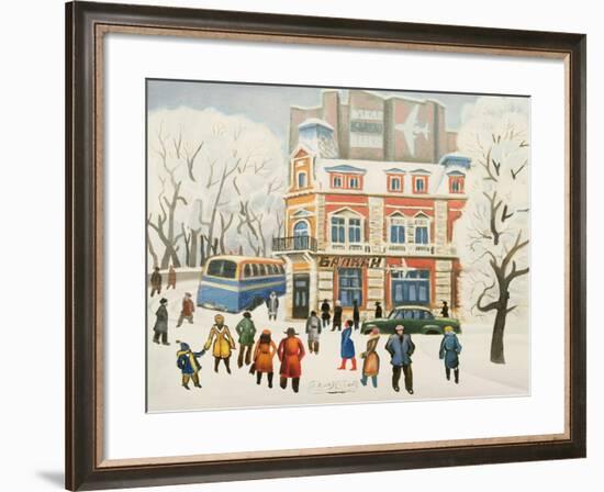 Arrivals, 1972-Radi Nedelchev-Framed Giclee Print