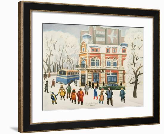 Arrivals, 1972-Radi Nedelchev-Framed Giclee Print