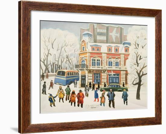 Arrivals, 1972-Radi Nedelchev-Framed Giclee Print