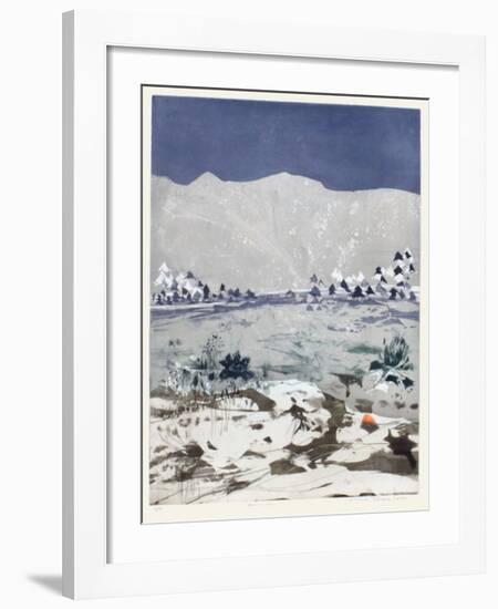 Arrive l'hiver-Nicole Tercinet Levin-Framed Limited Edition