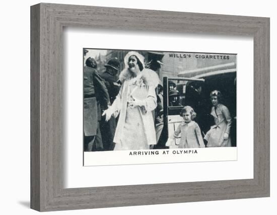 'Arriving at Olympia', 1935 (1937)-Unknown-Framed Photographic Print