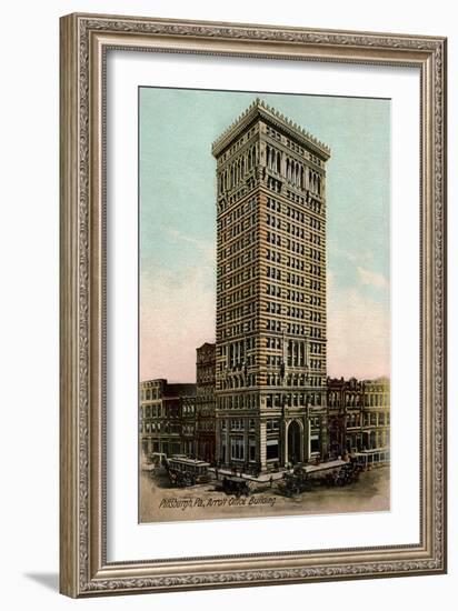Arrot Office Building, Pittsburgh-null-Framed Art Print