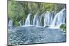 Arrow Bamboo Lake Waterfalls, Jiuzhaigou National Park, Sichuan Province, China, Asia-G & M Therin-Weise-Mounted Photographic Print