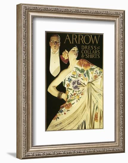 Arrow Dress Collars and Shirts-Joseph Christian Leyendecker-Framed Art Print