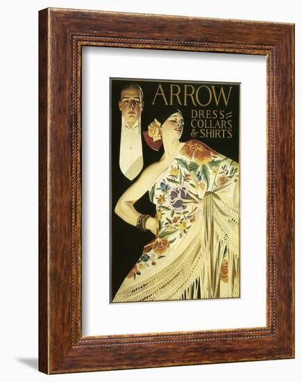 Arrow Dress Collars and Shirts-Joseph Christian Leyendecker-Framed Art Print