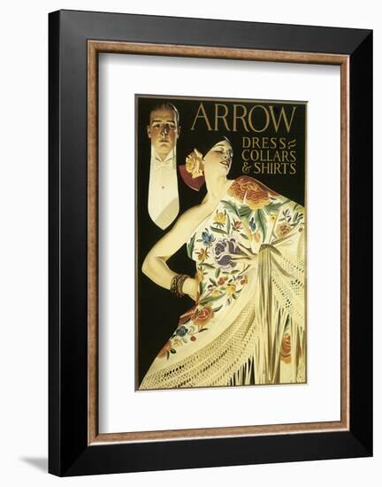 Arrow Dress Collars and Shirts-Joseph Christian Leyendecker-Framed Art Print