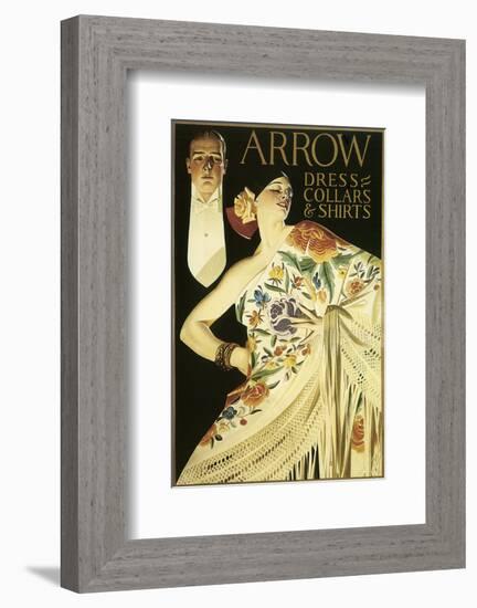 Arrow Dress Collars and Shirts-Joseph Christian Leyendecker-Framed Art Print