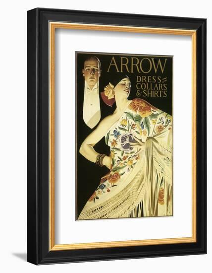 Arrow Dress Collars and Shirts-Joseph Christian Leyendecker-Framed Art Print