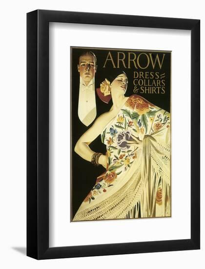 Arrow Dress Collars and Shirts-Joseph Christian Leyendecker-Framed Art Print