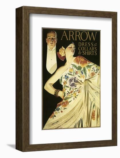 Arrow Dress Collars and Shirts-Joseph Christian Leyendecker-Framed Art Print